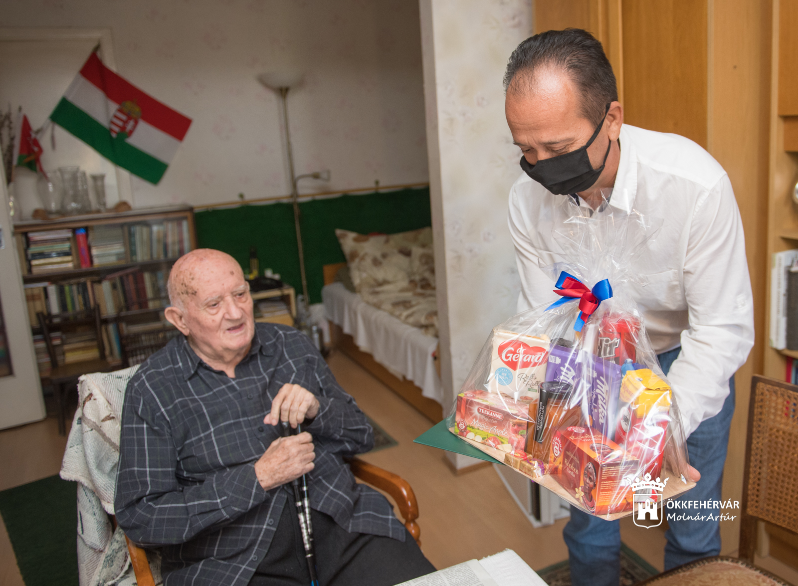 A 95 éves Dr. Berky Gyulát köszöntötték